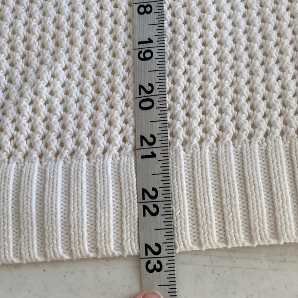 J. Crew Cream Crewneck Knit Sweater - Picture 6 of 7